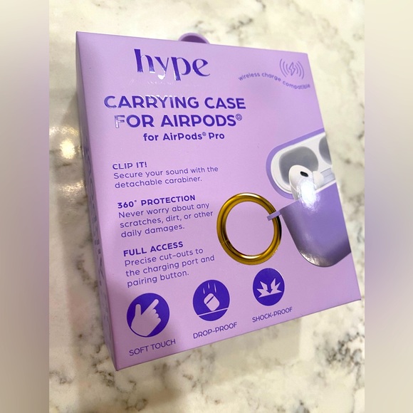 NWT! Carrying case for Airpods Pro - Picture 3 of 10